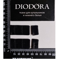 Застежка крючки-петли F.1842-1AEE черный (170)