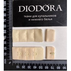 Застежка крючки-петли F.2581-1AEH жасмин (1294)