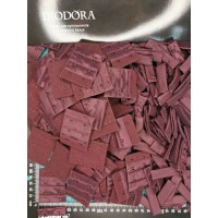 Застежка крючки-петли F.2581-2AEH сливовое вино (076)