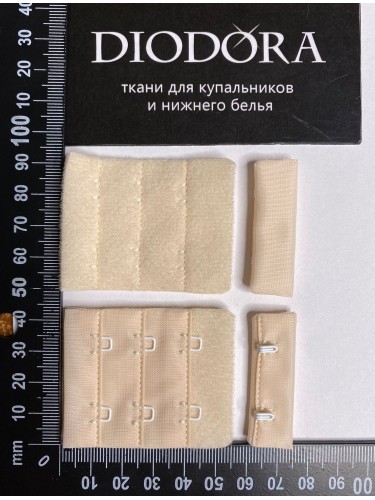 Застежка крючки-петли 445422-26AEH жасмин (1294)