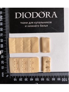 Застежка крючки-петли F.2688-2AEH бежевый (126)