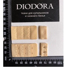 Застежка крючки-петли F.2688-2AEH бежевый (126)