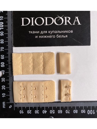 Застежка крючки-петли F.2688-2AEH бежевый (126)