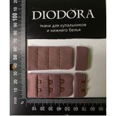 Застежка крючки-петли 285410-26AEH кофейно розовый (885)