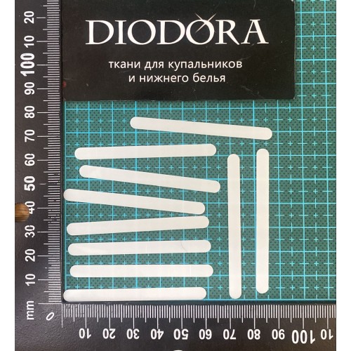 Пластина корсетная прошивная 505.060 белый (001)