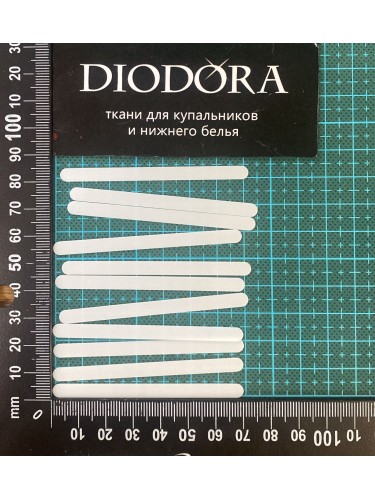 Пластина корсетная прошивная 505.070 белый (001)