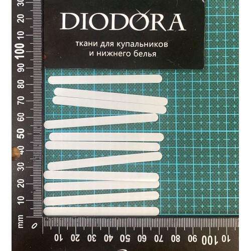Пластина корсетная прошивная 505.070 белый (001)