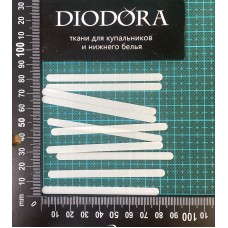 Пластина корсетная прошивная 505.080 белый (001)