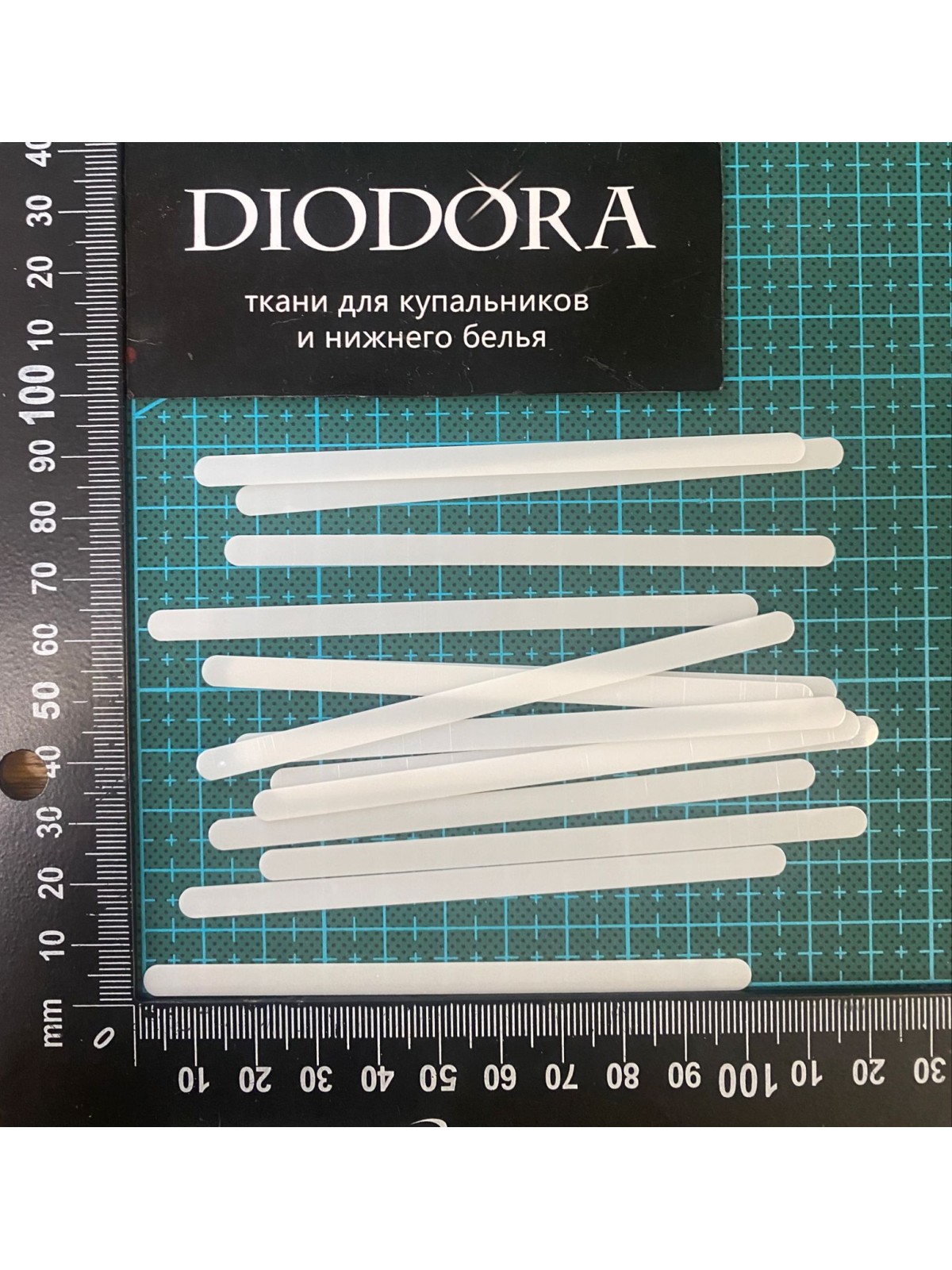 Пластина корсетная прошивная 505.100 белый (001)