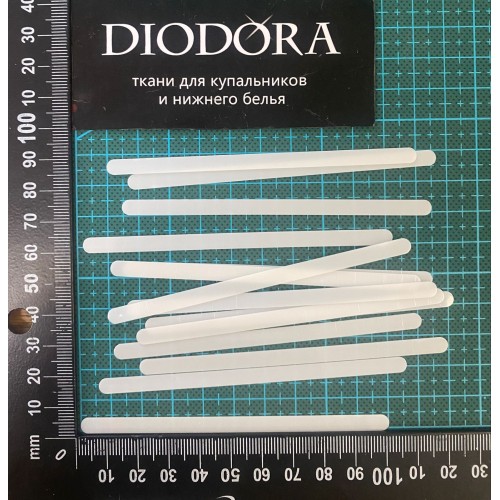 Пластина корсетная прошивная 505.100 белый (001)