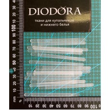Пластина корсетная пластиковая прошивная 510.080 прозрачный