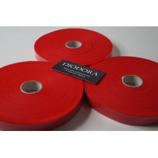 Бейка неэластичная из 387 красный (100) шир. 2,0см