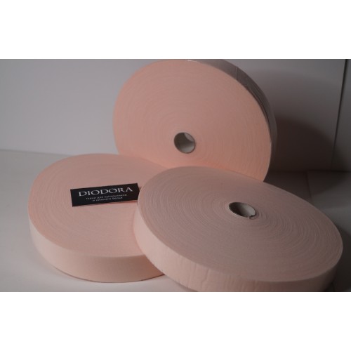 Бейка неэластичная бархотка из 6180 жасмин (1294) шир. 4,0см