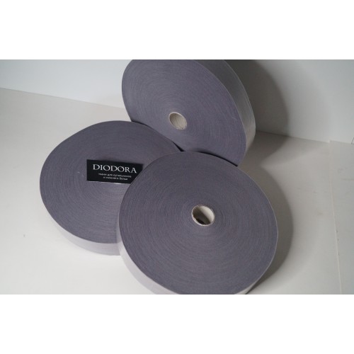 Бейка неэластичная бархотка из 6180 чайка (1420) шир. 4,0см