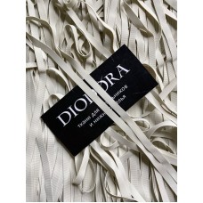 Резинка. Лента каучуковая 6x0,5 мм белый (001)