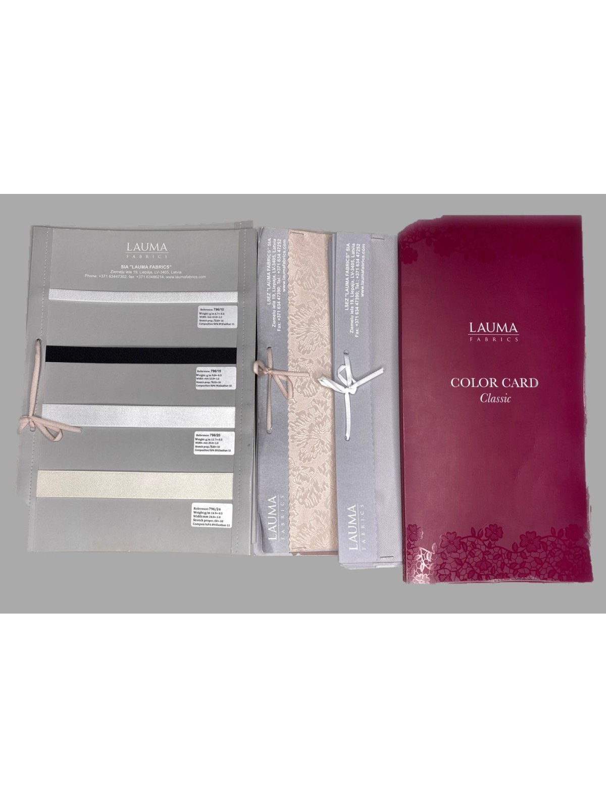 Комплект каталогов Lauma Fabrics