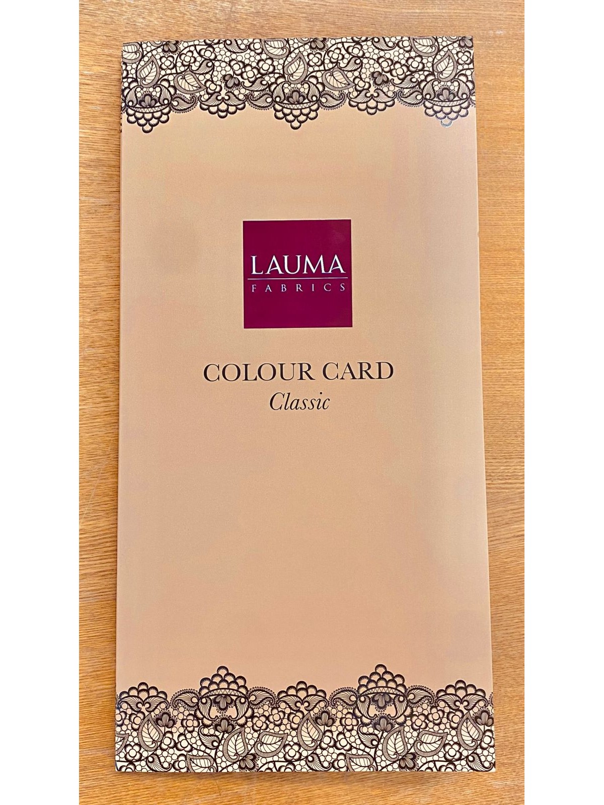 Карта цветов Lauma Fabrics