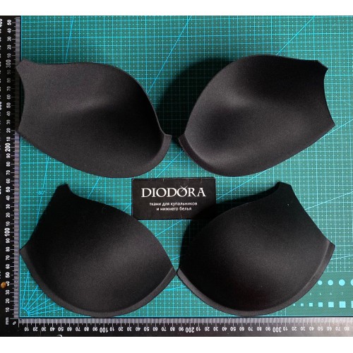 Чашка с гелевым PushUp 661364/90B черный (170)