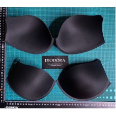 Чашка с гелевым PushUp 661364/95B черный (170)