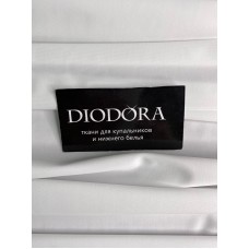 Полотно трикотажное эластичное микрофибра 2017 белый (001)