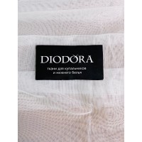 Сетка неэластичная корсетная 387 белый (001) шир. 1,4м