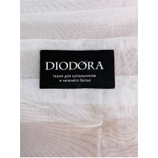 Сетка неэластичная корсетная 387 белый (001) шир. 1,4м