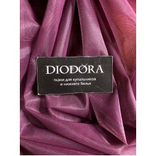 Сетка неэластичная корсетная 387 сливовое вино (076) шир. 1,4м