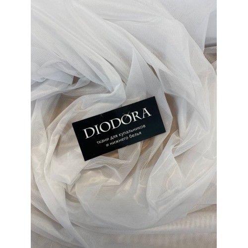 Сетка неэластичная 388 белый (001)