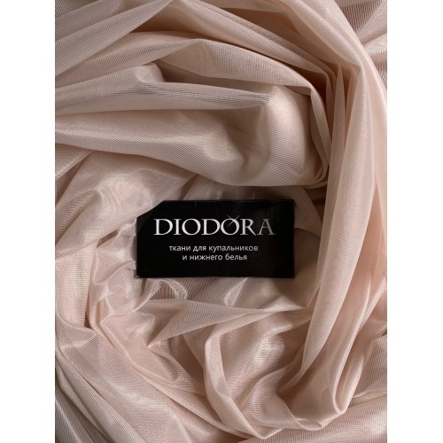 Сетка неэластичная 388 серебристый пион (168)