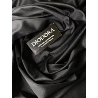 Полотно трикотажное неэластичное 401 черный (170)