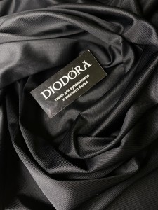 Полотно трикотажное неэластичное 401 черный (170)