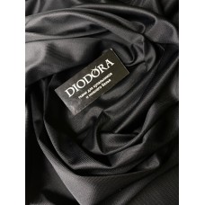 Полотно трикотажное неэластичное 401 черный (170)