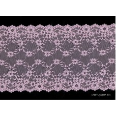 Кружево эластичное 1766/17 черный (170)