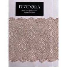 Кружево эластичное 1850T/17 серебристый пион (168)