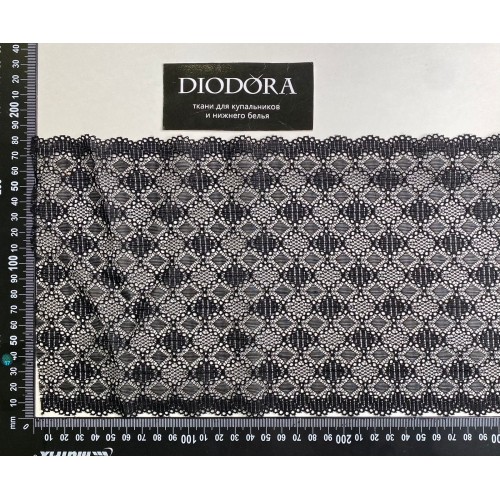 Кружево эластичное 1979MJ/18 черный (170)