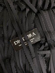Лента отделочная эластичная 605/12 черный (170)