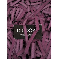 Лента отделочная эластичная 605/12 темный виноград (2605)