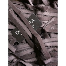 Лента отделочная эластичная 605/15 шоколадно коричневый (111)