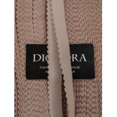 Лента отделочная эластичная 605/20 серебристый пион (168)