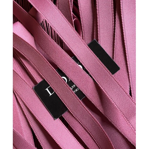 Лента бретелечная эластичная 612/20 фламинго (026)