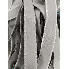 Лента бретелечная эластичная 612/20 олово (147)