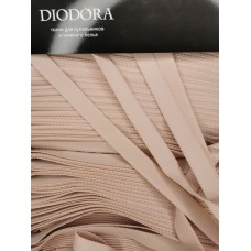 Лента бретелечная эластичная 612/20 серебристый пион (168)