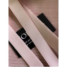 Лента бретелечная эластичная 612/25 серебристый пион (168)