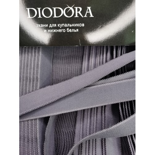 Лента бретелечная эластичная 612/25 пурпурный ясень (366)