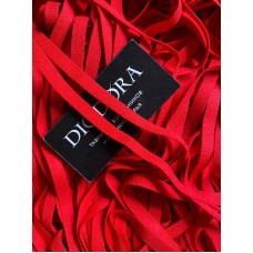 Лента отделочная эластичная 628/10 красный (100)