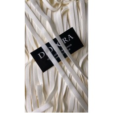 Лента отделочная эластичная 628/8.5 сумрачный белый (004)