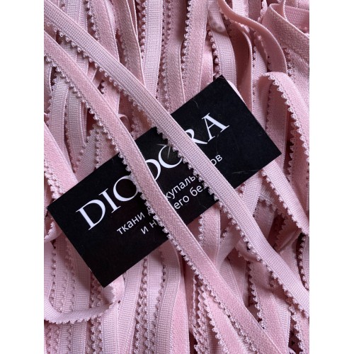 Лента отделочная эластичная 635/10 лотос (019)