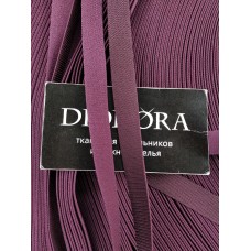 Лента бретелечная эластичная 640/15 темный виноград (2605)