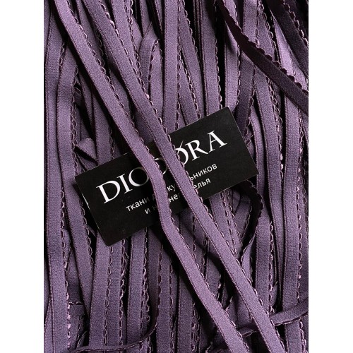 Лента отделочная эластичная 641/10 гортензия (096)