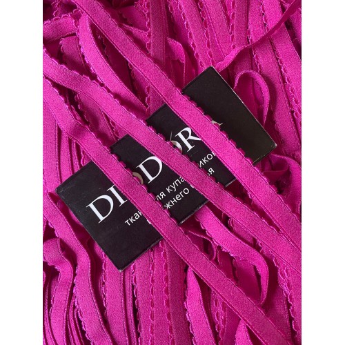 Лента отделочная эластичная 641/10 розово фиолетовый (905)